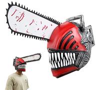 Mask Chainsaw Man Mask Horror Scary Headgear Mask Halloween Cosplay Party Mask