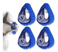Mask Liners for CPAP with Holes Soft Mask Cushion Covers Universal Face Cushion Pads Reusable Mask Liner Fits for All Full Face CPAP Masks 4 Pcs