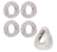 Mask Liners Reusable Mask Cushion Covers Soft Elastic Cpap Ventilator Masks Accessories for Most Full Face Masks CPAP Mask Liners 4Pack Grey
