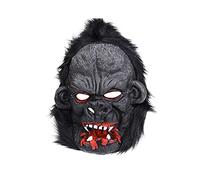 Mask Mask Halloween Big Orangutan Scary Eared Animal (A, One Size)