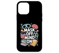 Mask Off Mind On Funny Neurodivergent Unmasking Case for iPhone 12 mini