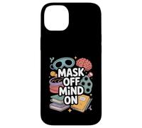Mask Off Mind On Funny Neurodivergent Unmasking Case for iPhone 14 Plus
