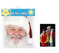 Mask Pack - Santa / Father Christmas Party Mask - Includes 6X4 (15X10Cm) Star Photo