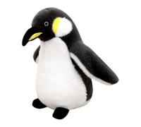 -Maskcot - Flexible Core Construction, 12cm Wide Antarctic Species Model, Stuffed Penguin Silhouette Figure, Polyester Fabric Padded Keepsake | Flightless Bird for Twilight