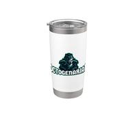 Masked Warrior 81st Birthday Octogenarian Stainless Steel Insulated Tumbler