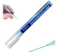 Masking Fluid Pen, Practical Masking Fluid Pen for Watercolor Painting, Blue Glues Covering Liquid Art Supplies for Artists, Students, Office Workers, Watercolor