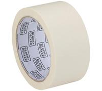 Masking Tape 48mm x 25m Beige Paper Clean Removal Easy Tear for Painting Walls