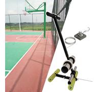 Masking Tape Machine Kit, Hand Push Floor Marking Tool for Basketball Courts, Swimming Pools, Gym, Warehouse, Hospital - Easily Draw Circles and Straight Lines