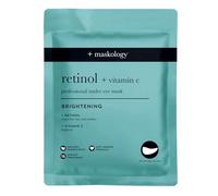 MASKOLOGY RETINOL + VITAMIN C Professional Under Eye Mask 3 Applications | Under Eye Masks For Skin Hydration | Eye Patches Skincare | Retinol Eye Patches
