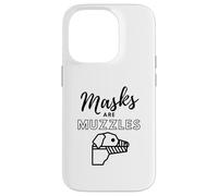 Masks Are Muzzles Funny Dog Mask For Human Sheep Muzzle MASK Case for iPhone 14 Pro