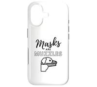 Masks Are Muzzles Funny Dog Mask For Human Sheep Muzzle MASK Case for iPhone 17