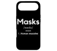 Masks Definition - Human Muzzles Anti Social Distance Masks Case for iPhone Air