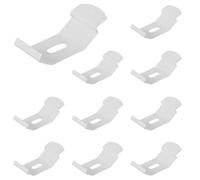 Maslasee 10 PCS Blind Brackets,Vertical Blind Headrail Brackets Top Fix Clips for Easy Installation blind Clips for Home and Office