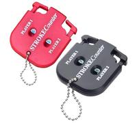Maslasee 2 Pack clicker counter, golf shot counter with Key Chain Golf Shot Score Keeper Training Clickers for Golf Accessories for Men Women Competitions Outdoor Games