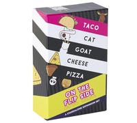 Maslasee Taco Cat Goat Cheese Pizza On The Flip Side Card Game - Fast-Paced Family Fun Party Game for Kids & Adults, Action-Packed Matching Card Game for 2-8 Players