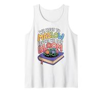 Maslow Before You Bloom Quote with Flowers Tank Top
