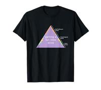 Maslow's Pyramid Of Needs Meme Getting a Fun Little Drink WH T-Shirt