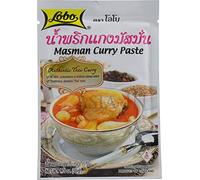 Masman Curry Paste Thai Massaman Sauce Packet 50g by Lobo