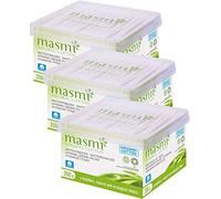 Masmi Natural Cosmetics Organic Cotton Pack of 3 x Pack of 200)