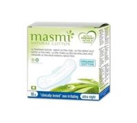 Masmi Natural Organic Cotton Pads Ultra Night (Pack of 10)