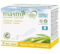MASMI NATURAL COTTON Organic Tampons Classic (Pack of 18)