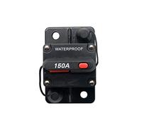 MASO 150 Amp Waterproof Circuit Breaker with Manual Reset Suitable for Motor Auto Car Marine Boat Bike Stereo Audio 12V-24V DC
