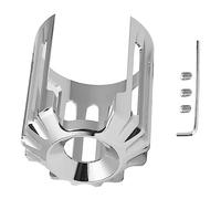 MASO 1x Motorcycle Oil Filter Cover, Compatible with Ha-rle-y-Davidson All Models, Chrome