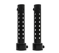 MASO 2PCS 35mm Universal Motorcycle Exhaust Silencer Motorbike Muffler Can Insert Baffle Silencer Black