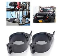 MASO 2Pcs Universal Led Light Bar Mount Bracket Bar Roll Bull Mount Clamps 3inch 76-81MM for Off-road Car,Truck 4WD