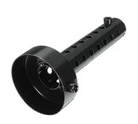 MASO 2X 60mm Universal Motorcycle Exhaust Silencer Motorbike Muffler Can Insert Baffle Silencer Black