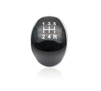 MASO 5 Speed Gear Stick Knob Black Insert Cap Cover Replacement for F o r d Focus
