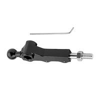 MASO Adjustable Shift Short Throw Shifter Lever, Adjustable Quick Shift Short Height Throw Shifter, 2008-2013 Compatible with Subaru WRX STI, Black
