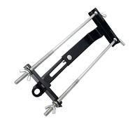 MASO Battery Hold Down Clamp, Adjustable Hold Down Clamp Set 3 in 1 Battery Tray Holder Universal Retainer Cars Automobile Part for Car Truck Van Boat