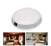 MASO Car Interior Light DC12V 46LEDs Dome Roof Ceiling Interior Light with On/Off Switch for Caravan Campervan Motorhome Boat Kitchen Living Room