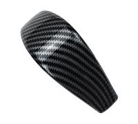 MASO Center Console Gear Shift Knob Cover Cap, Carbon Fiber Look ABS Car Center Gear Shift Head Cover Trim, Compatible with Ford Ranger 2015-2018