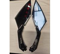 MASO Universal Motorcycle Side Mirrors 8mm/10mm Aluminum Diamond Style Motorcycle Scooter Moped