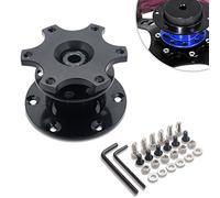 MASO Universal Quick Release Adapter Snap Off Steering Wheel Boss Hub Race/Rally/Motorsport (Black)