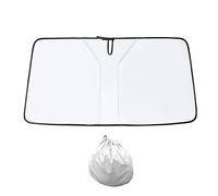 MASO Windshield Sunshade, Car Sun Shade, 136 * 65cm/53.54 * 25.59in Car Windshield Sunshade With Robust Foldable Frame