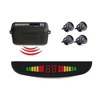 MASO Wireless Car Reverse Radar with 4 Sensor Kit, DC 12V Wireless Car Reverse Radar 0.3-2.0m/11.81-78.74in, Car Reverse Backup Parking Sensor with Sensitive Radar System