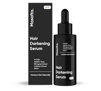 Masofta Anti Grey Hair Darkening Serum for Reversing & Limiting Hair & Beard Greying With Arcolys & Melano Gray - Suitable For Men & Women, White 50 ml (Pack of 1)