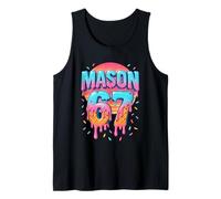 Mason 67 Costume Ice Cream Baseball Drip 6 7 Meme Six Seven Tank Top