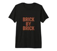 Mason Brick Layer Cement Trowel Brick Work Job Site Masonry Premium T-Shirt
