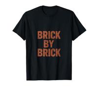 Mason Brick Layer Cement Trowel Brick Work Job Site Masonry T-Shirt