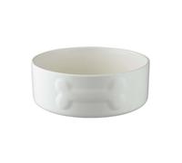 Mason Cash Dog Bowl Colour Mix - Cream 20cm, 1.5L Stoneware, Microwave/Dishwasher/Freezer Safe