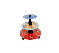 Mason Cash 3-Tier Pirate Cupcake Stand, Multi-Colour
