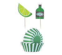 Mason Cash 48 Gin and Tonic Cupcake Case and Toppers