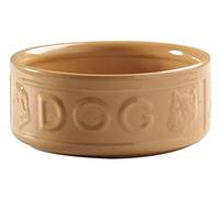 Mason Cash All Cane Lettered Dog Food Bowl (15cm) (Brown)