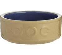 Mason Cash Cane & Blue Dog Bowl 18 cm Ceramic Pet Food & Water Bowl for Medium