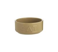 Rayware All Cane Lettered Cat Bowl - 13cm