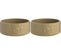 Mason Cash Cane Lettered Dog Bowl, 20cm (Pack of 2)